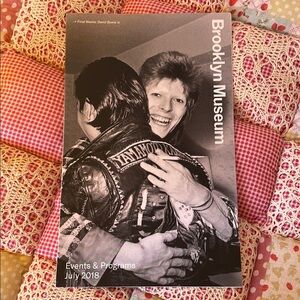 Brooklyn Museum "David Bowie Is" Installation Brochure